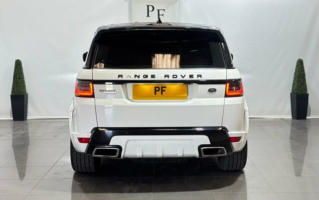 Land Rover Range Rover Sport 5.0 P525 V8 Dynamic Suv A White #5
