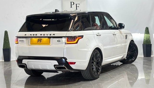 Land Rover Range Rover Sport 5.0 P525 V8 Dynamic Suv A White #6