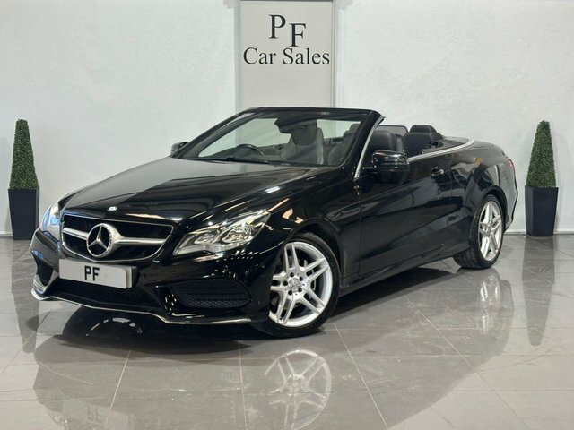 Mercedes-Benz E Class 2.1 E250 Cdi Amg Sport Cabriolet G-tron Black