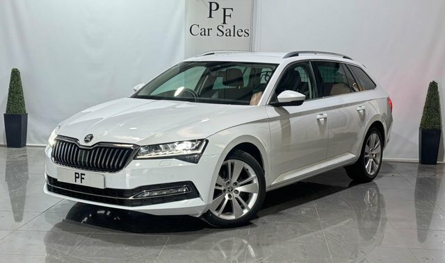 Skoda Superb 2.0 Tdi Se L Estate Euro 6 S S White