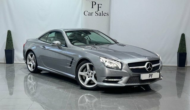 Mercedes-Benz SL Class 3.5 Sl350 V6 Blueefficiency Convertible L500JMY Silver #3