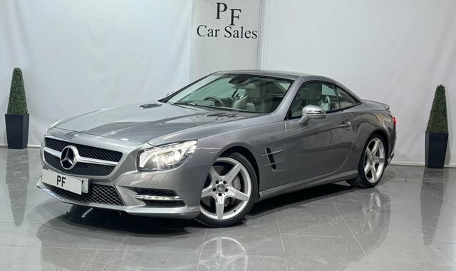 Mercedes-Benz SL Class 3.5 Sl350 V6 Blueefficiency Convertible Silver