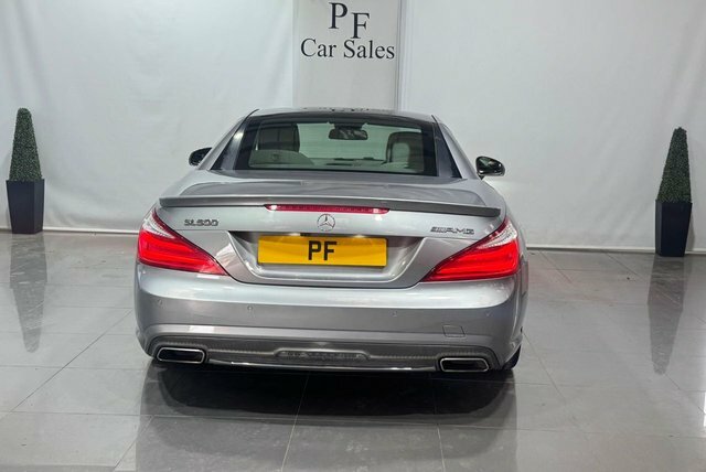 Mercedes-Benz SL Class 3.5 Sl350 V6 Blueefficiency Convertible L500JMY Silver #5