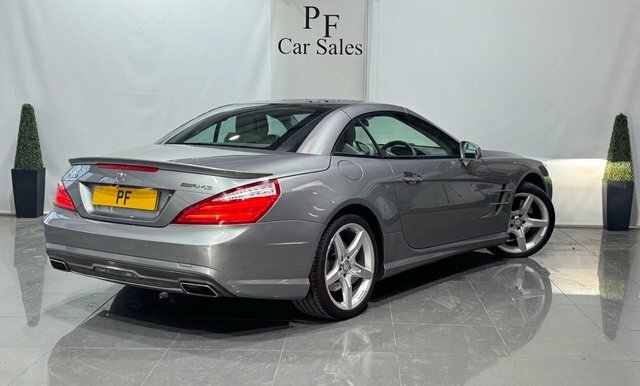 Mercedes-Benz SL Class 3.5 Sl350 V6 Blueefficiency Convertible L500JMY Silver #6