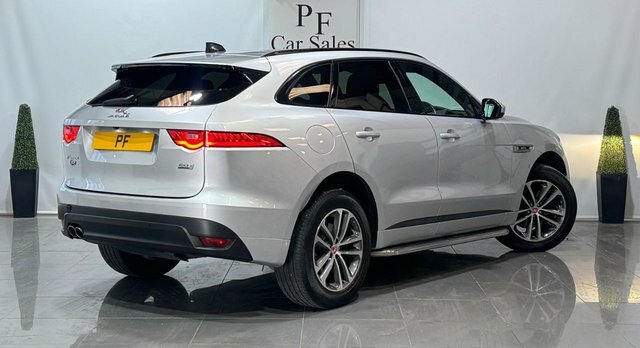 Jaguar F-Pace 2.0 D180 R-sport Suv Awd Euro 6 S OY20OLG Silver #4