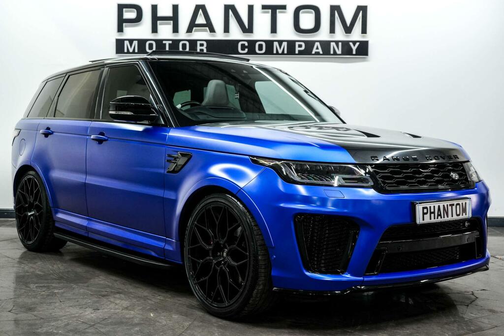 Land Rover Range Rover Sport 5.0 P575 V8 Svr 4Wd Euro 6 Ss Blue