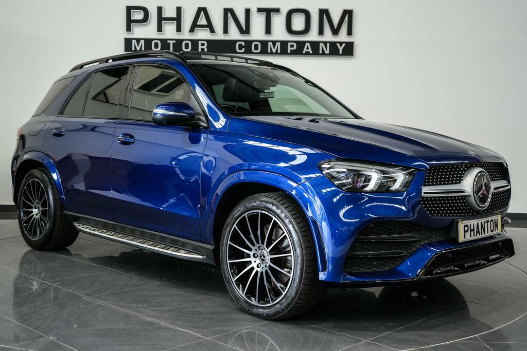 Mercedes-Benz GLE Class 2.0 Gle300d Amg Line Premium Plus G-tronic 4Mati Blue