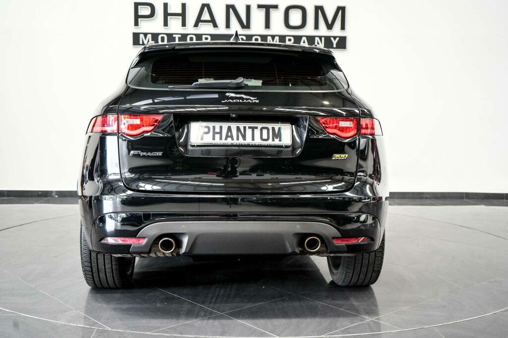 Jaguar F-Pace 2.0 P300 300 Sport Awd Euro 6 Ss MV69FGX Black #4