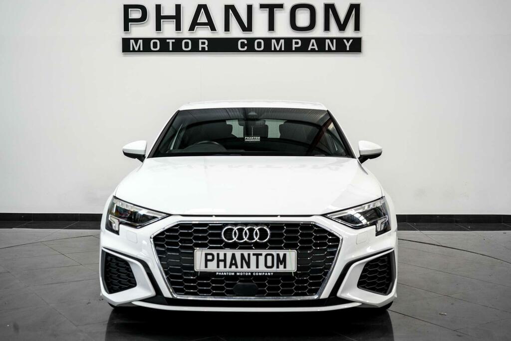Audi A3 1.0 Tfsi 30 S Line Sportback Euro 6 Ss HG22WDY White #2