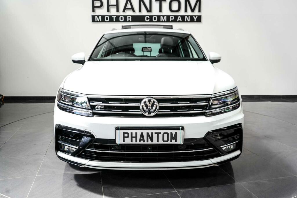 Volkswagen Tiguan 2.0 Tdi R-line Tech Dsg Euro 6 Ss  White #5