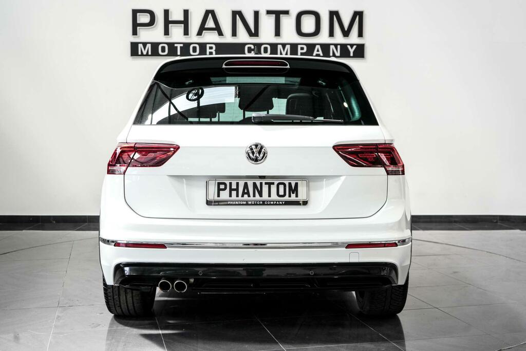 Volkswagen Tiguan 2.0 Tdi R-line Tech Dsg Euro 6 Ss  White #4