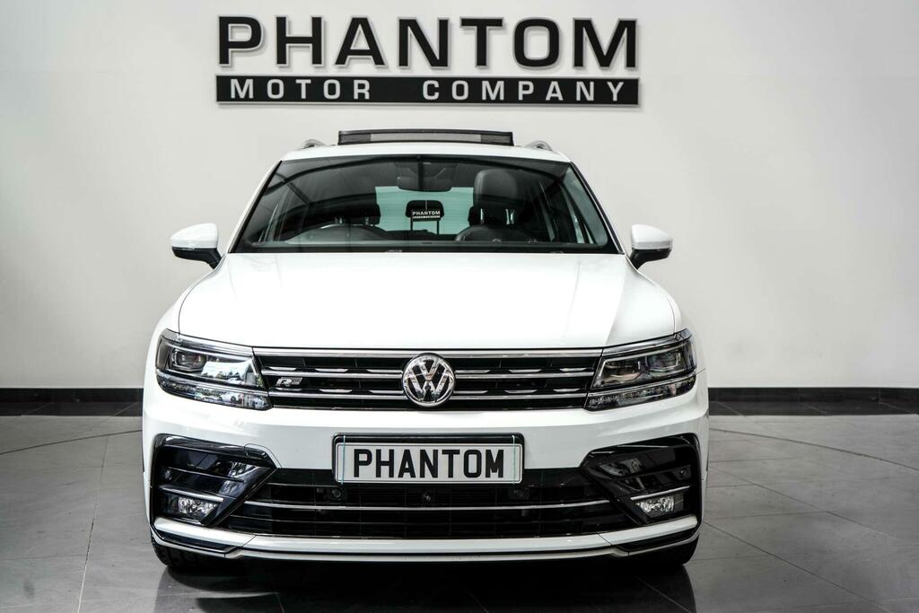 Volkswagen Tiguan 2.0 Tdi R-line Tech Dsg Euro 6 Ss  White #2