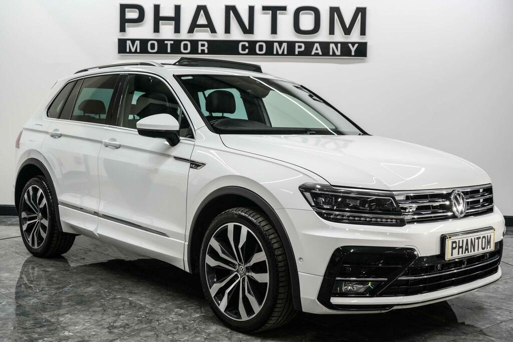 Volkswagen Tiguan 2.0 Bitdi R-line Tech Dsg 4Motion Euro 6 Ss White
