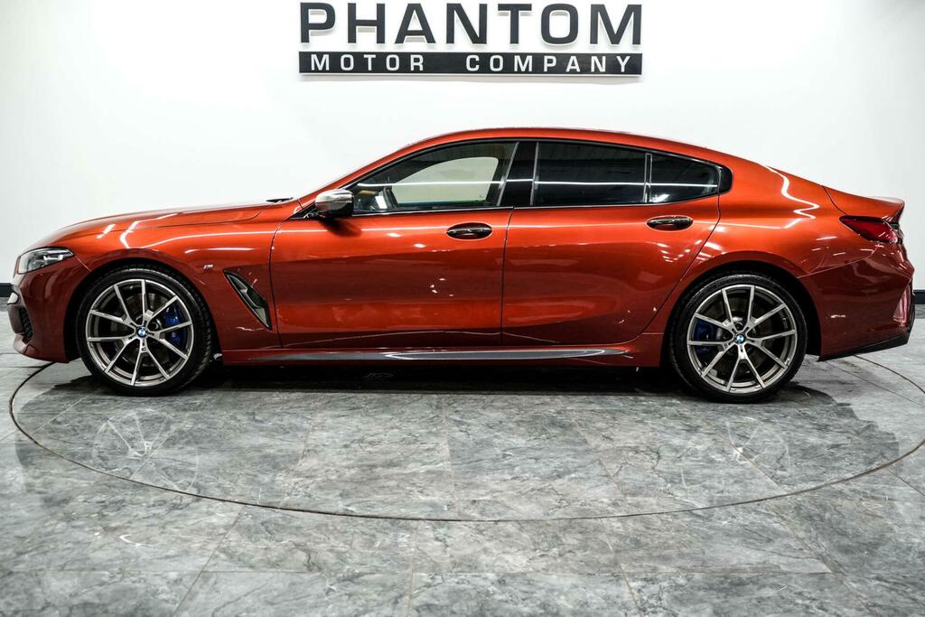 BMW 8 Series Gran Coupe 4.4 M850i V8 Steptronic Xdrive Euro 6 Ss Orange #4