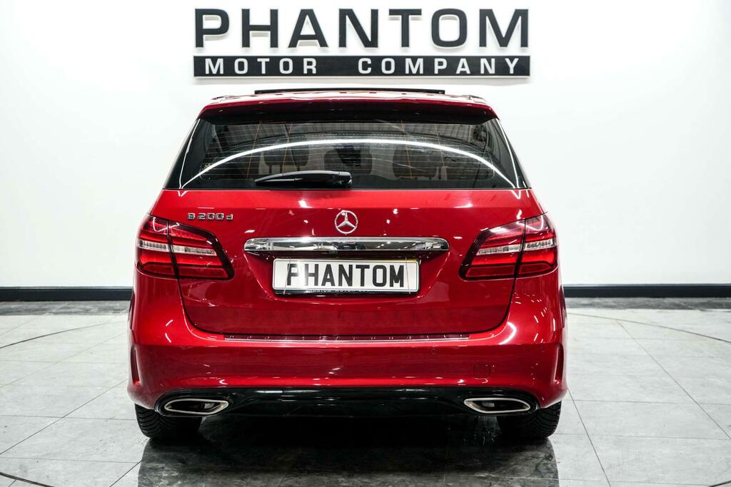 Mercedes-Benz B Class 2.1 B200d Amg Line Premium Plus 7G-dct Euro 6 S Red #4