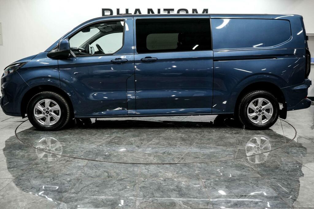 Ford Transit Custom 2.0 320 Ecoblue Limited Crew Van Double Cab Di HN74SXU Blue #3