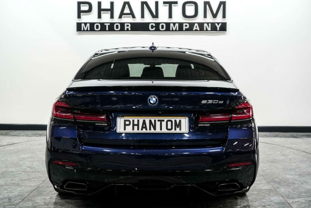 BMW 5 Series M Sport YY23EPF Blue #4
