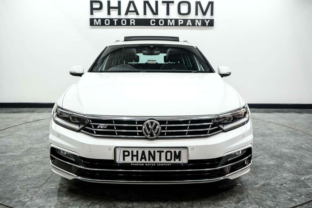 Volkswagen Passat 2.0 Tdi R-line Euro 6 Ss White #5