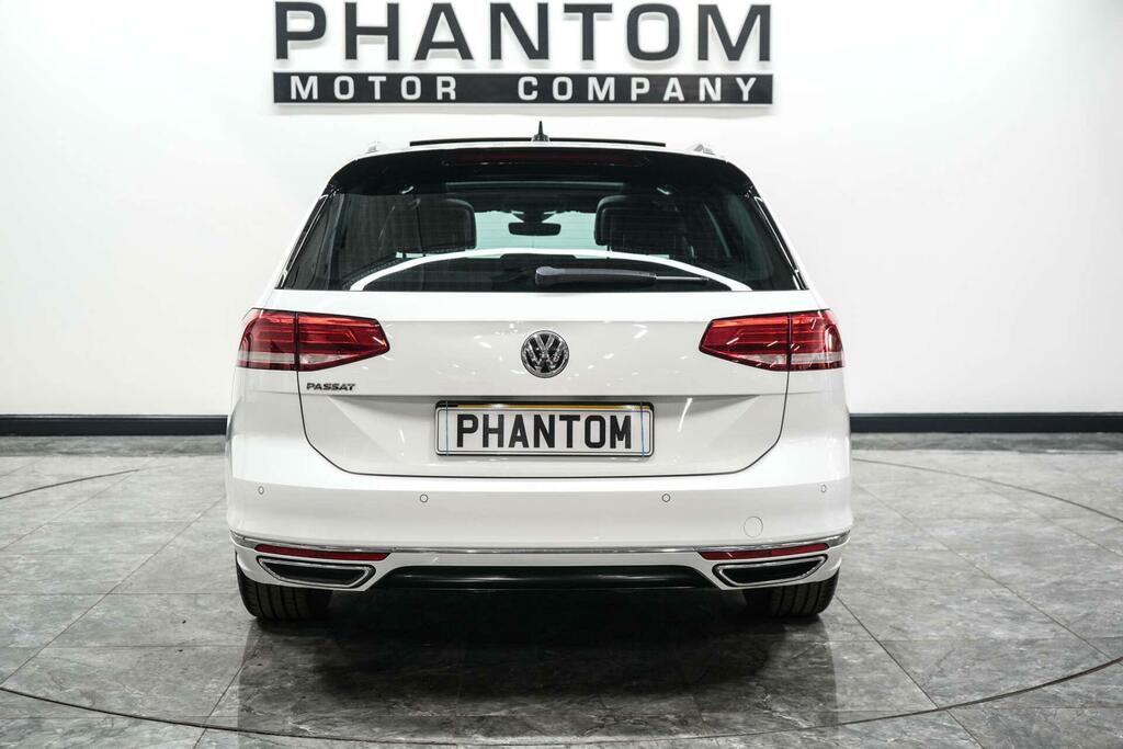 Volkswagen Passat 2.0 Tdi R-line Euro 6 Ss White #4