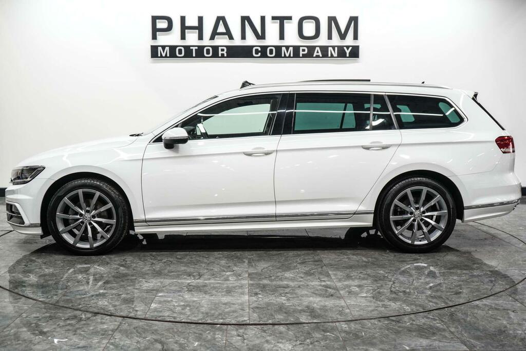 Volkswagen Passat 2.0 Tdi R-line Euro 6 Ss White #3