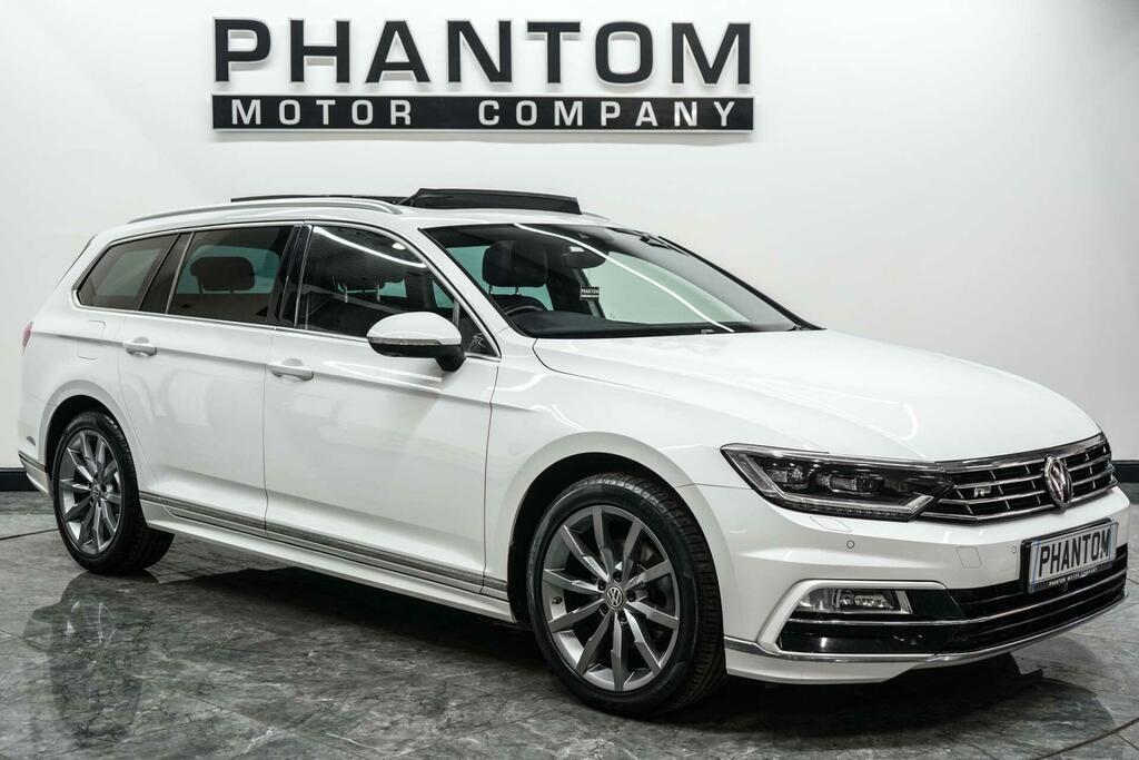Volkswagen Passat 2.0 Tdi R-line Euro 6 Ss White