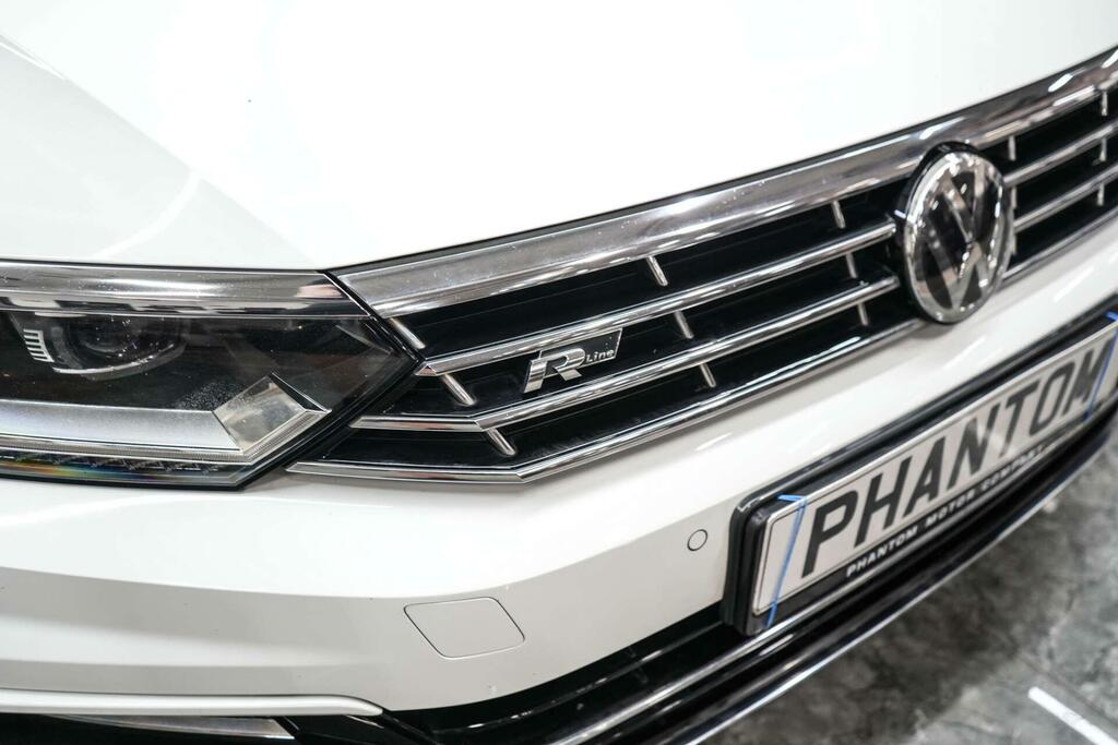 Volkswagen Passat 2.0 Tdi R-line Euro 6 Ss White #6
