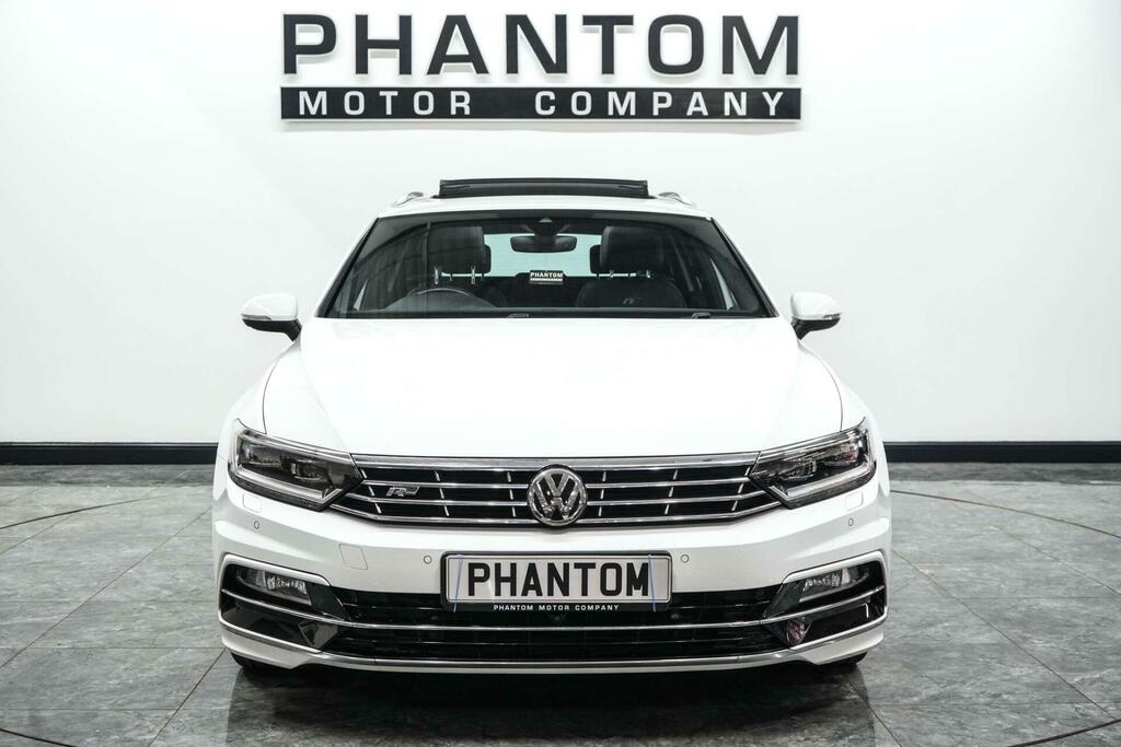 Volkswagen Passat 2.0 Tdi R-line Euro 6 Ss White #2