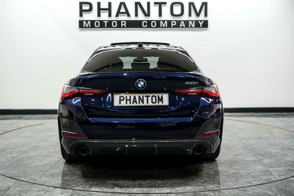 BMW 4 Series Gran Coupe 2.0 420I M Sport Pro Edition Euro 6 Ss KR72UVC Blue #4
