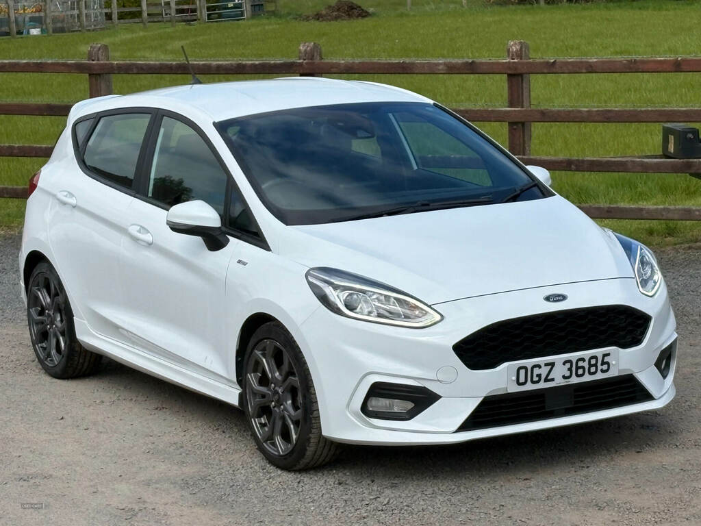 Ford Fiesta 1.0 Ecoboost St-line White