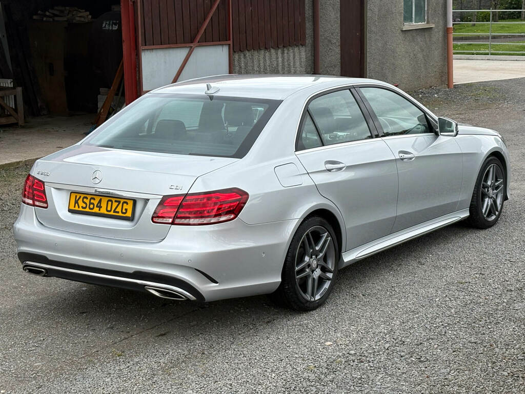 Mercedes-Benz E Class E250 Cdi Amg Line 7G-tronic KS64OZG Silver #5