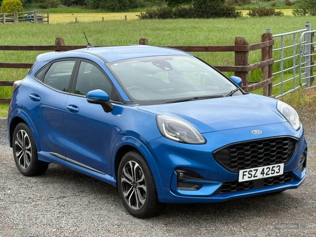 Ford Puma 1.0 Ecoboost Hybrid Mhev St-line Blue