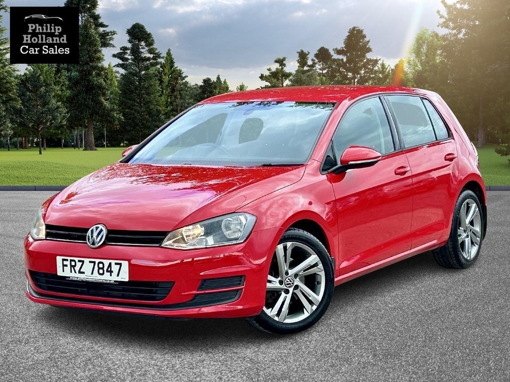Volkswagen Golf Hatchback Red