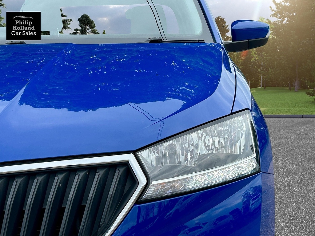 Skoda Fabia Hatchback GD70FOT Blue #3