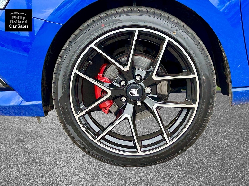 Skoda Fabia Hatchback GD70FOT Blue #4