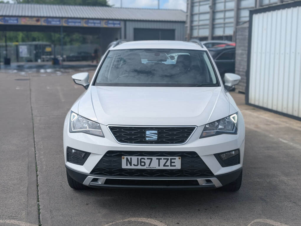 Seat Ateca 1.0 Tsi Ecomotive Se NJ67TZE White #3