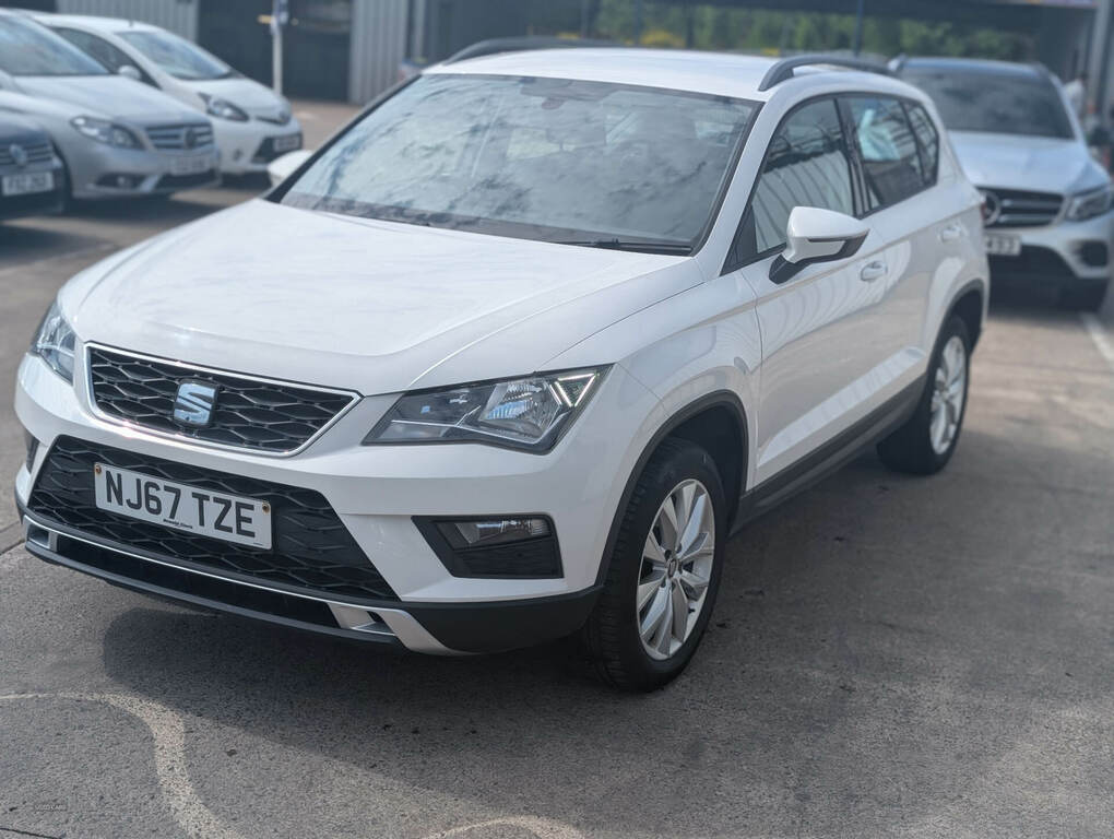 Seat Ateca 1.0 Tsi Ecomotive Se NJ67TZE White #4