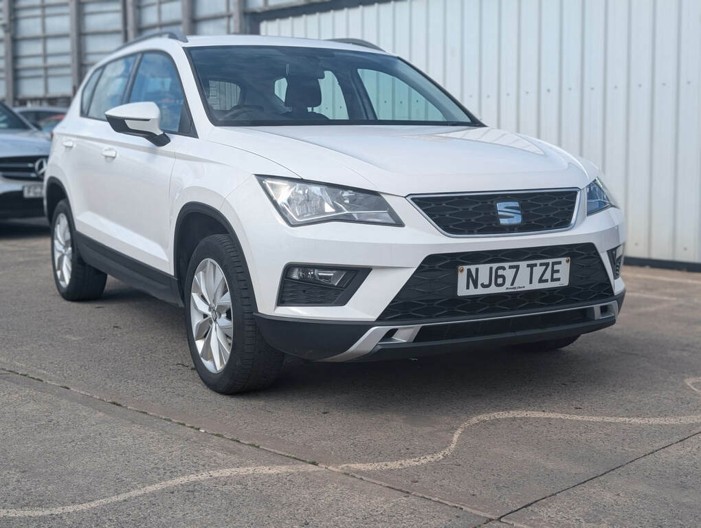 Seat Ateca 1.0 Tsi Ecomotive Se NJ67TZE White #2
