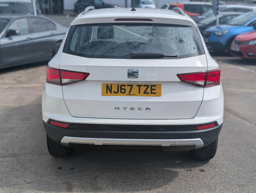 Seat Ateca 1.0 Tsi Ecomotive Se NJ67TZE White #6