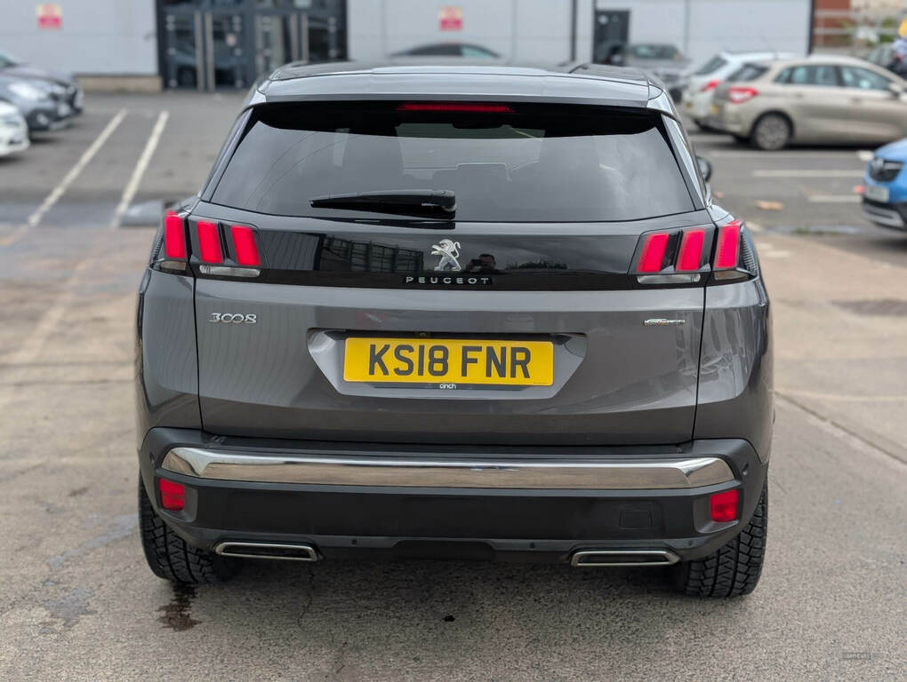 Peugeot 3008 2.0 Bluehdi Gt Line KS18FNR Grey #6