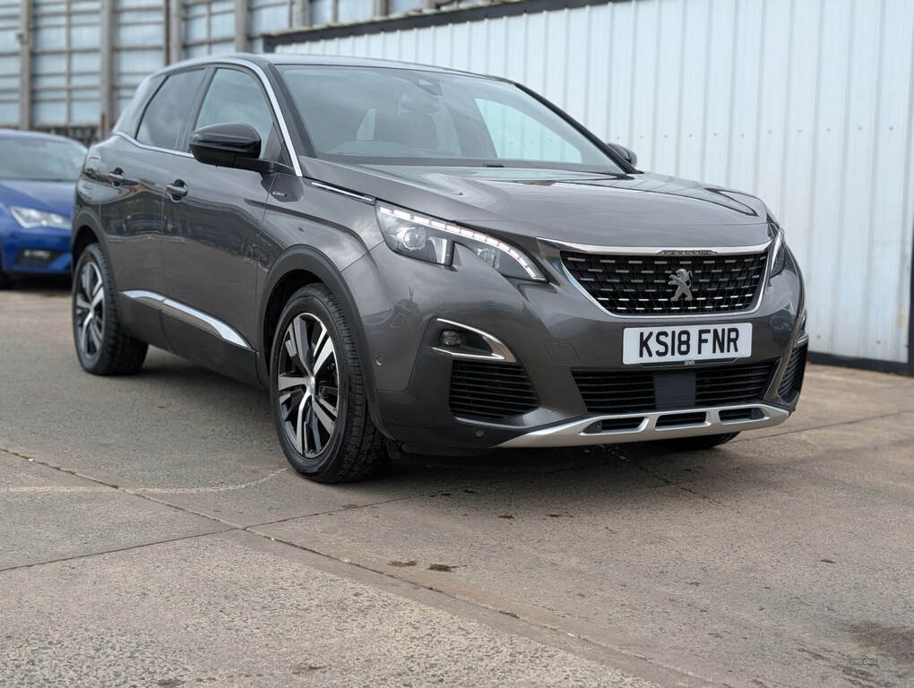 Peugeot 3008 2.0 Bluehdi Gt Line KS18FNR Grey #2