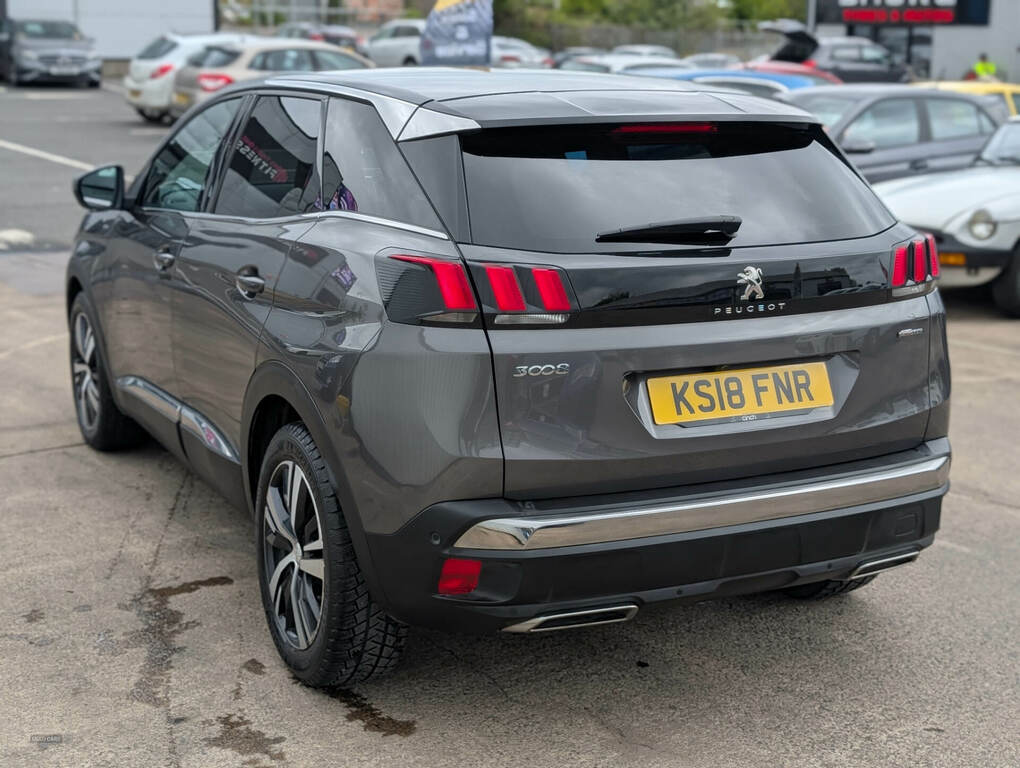 Peugeot 3008 2.0 Bluehdi Gt Line KS18FNR Grey #5