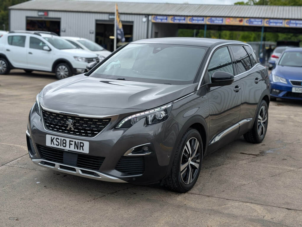Peugeot 3008 2.0 Bluehdi Gt Line KS18FNR Grey #4