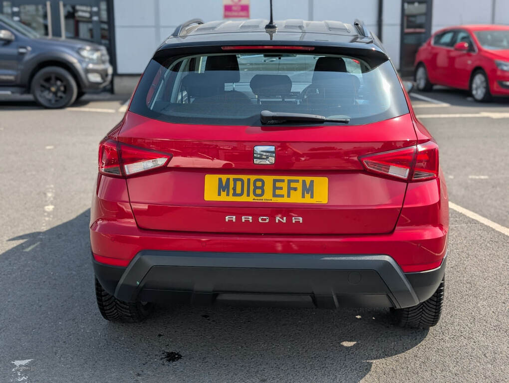 Seat Arona 1.0 Tsi Se Technology MD18EFM Red #4