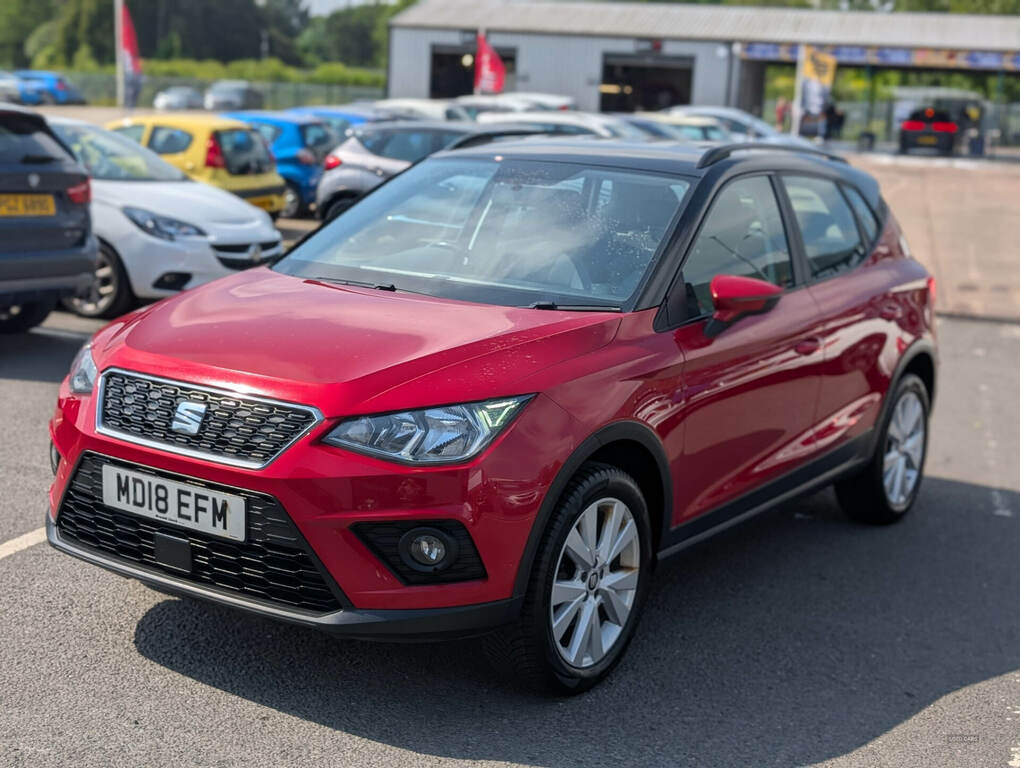 Seat Arona 1.0 Tsi Se Technology MD18EFM Red #3