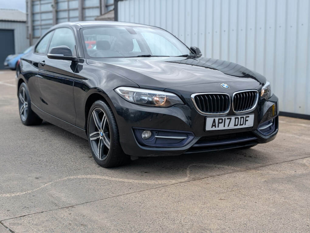 BMW 2 Series 218D 150 Sport Step Nav AP17DDF Black #2