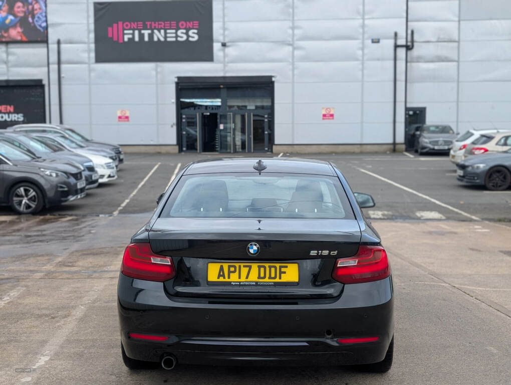 BMW 2 Series 218D 150 Sport Step Nav AP17DDF Black #6