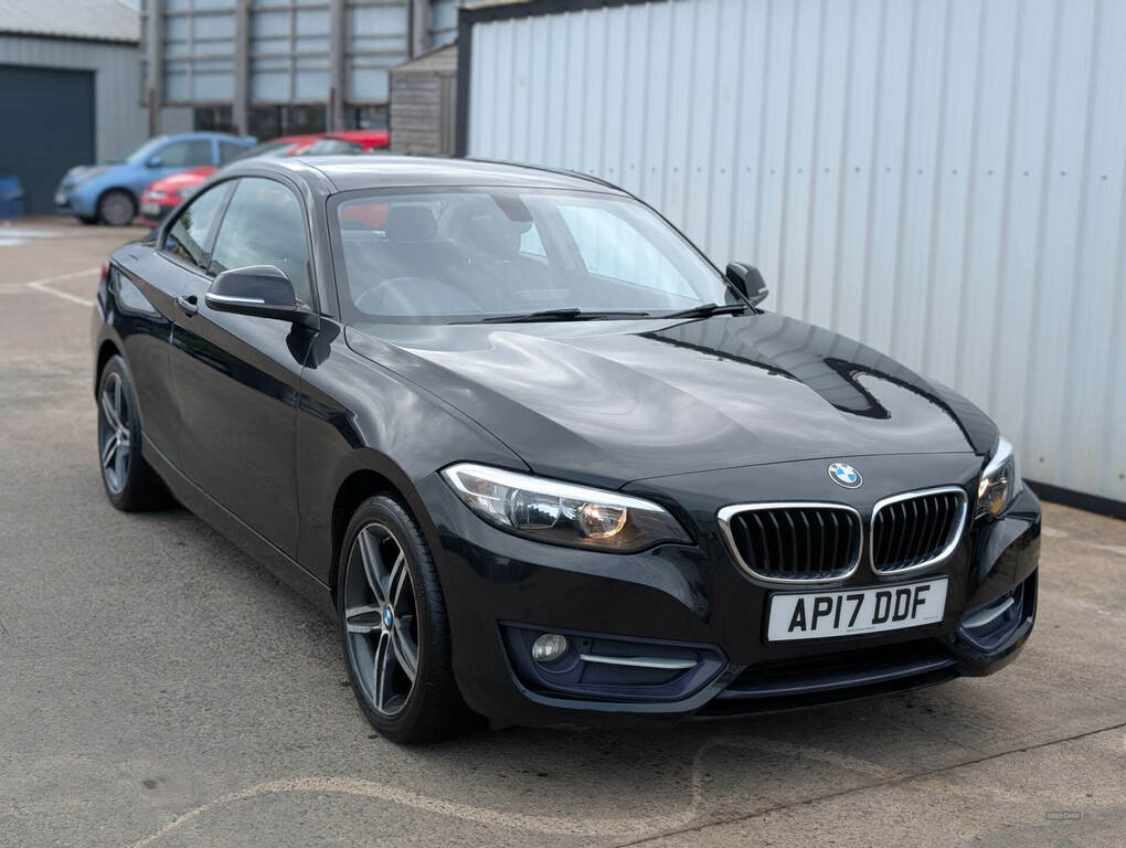 BMW 2 Series 218D 150 Sport Step Nav Black
