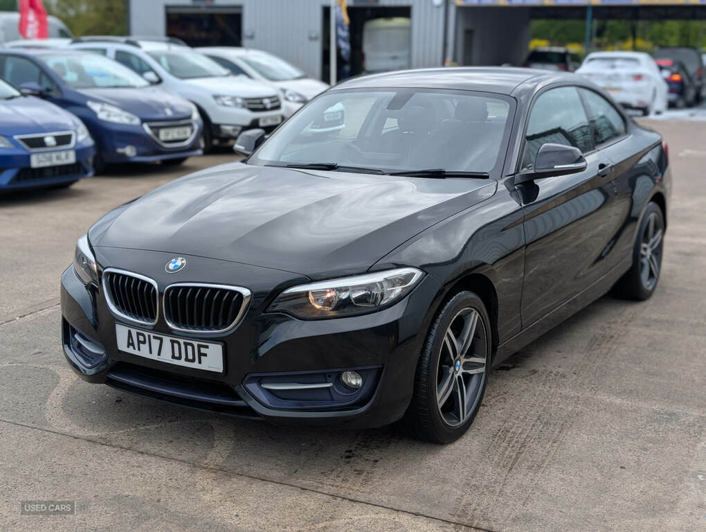 BMW 2 Series 218D 150 Sport Step Nav AP17DDF Black #4