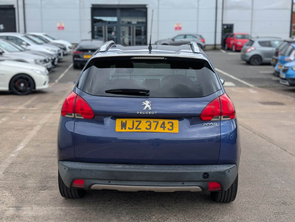 Peugeot 2008 1.2 Vti Allure WJZ3743 Blue #6