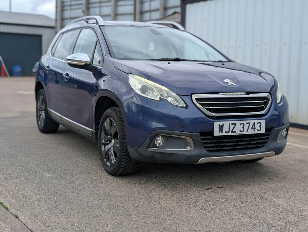 Peugeot 2008 1.2 Vti Allure WJZ3743 Blue #2